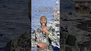 TOP 10 US Aircraft Carriers FULL VIDEO ON YOUTUBE miltok military navy airforce marines [upl. by Teador]