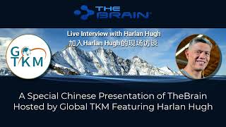 A Special Chinese Presentation of TheBrain Hosted by Global TKM Featuring Harlan Hugh [upl. by Josefina]