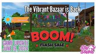 ✨SSO  The Vibrant Bazaar is Back  Horse Discounts  Horse Retirement [upl. by Einra]