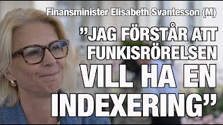 Mer pengar till LSS och assistans 2025 Finansminister Elisabeth Svantesson om statsbudgeten [upl. by Asille]