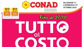 volantino conad valido fino al 27 ottobre italia [upl. by Hollah]