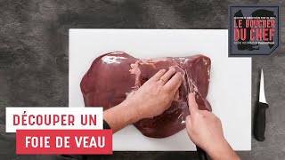 Découper un foie de veau [upl. by Aihsad]