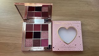 Charlotte Tilbury Holiday 2024 Pillow Talk BEAUTYVERSE Love Palette Swatch and Demo [upl. by Odnomra]