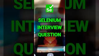 Selenium Interview Questions How to Choose right locators in selenium selenium interviewquestions [upl. by Hemingway]