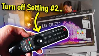 Three LG C1 Settings You Should Turn Off after Unboxing  Bonus Tip [upl. by Dyna477]