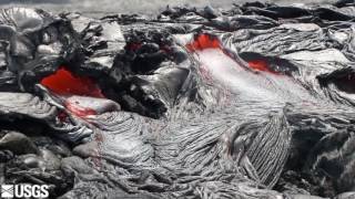 Kilauea lava advances on coastal plain [upl. by Okihsoy]