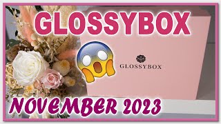 SPOILER GLOSSYBOX NOVEMBER 2023 CHEERS TO US EDIT  Sneak Peek UK  Hit or miss [upl. by Asteria62]