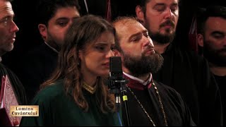 Agni Parthene RomanianArabicGreek  Ribale Wehbé  Arch Mihail Buca and Tronos Choir Live [upl. by Baumbaugh]