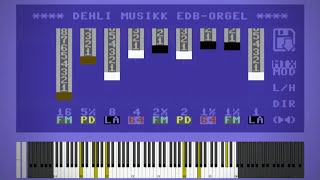 EDBOrgel for Decent Sampler [upl. by Nnylylloh]