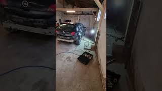 Opel Astra J guarter damage repair  part 2 [upl. by Alisander]