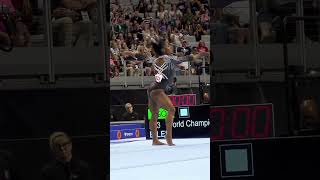 simone biles slow motion floor exercise shots viral youtubeshorts [upl. by Ilaw]