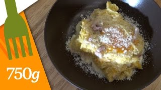 Recette de Courge spaghetti façon carbonara  750g [upl. by Siduhey]