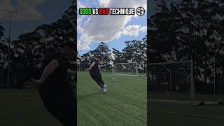 ✅Use the correct technique⚽ football soccer asmr [upl. by Aridni832]