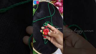 Kali puja special handmade hibiscus flower clay choker🌺 clay choker shorts diy clayart art [upl. by Punak]