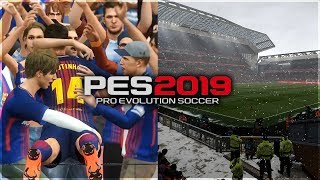 10 NEW REALISTIC FEATURES IN PES 2019 [upl. by Llehcram901]