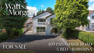 Walkthrough property video tour of 109 Pantmawr Road  Rhiwbina [upl. by Nylaj709]