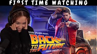 Back to the Future 1985 ♡ MOVIE REACTION  FIRST TIME WATCHING [upl. by Okime]