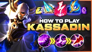 HOW TO PLAY KASSADIN SEASON 13  BEST Build amp Runes  Season 13 Kassadin guide  League of Legends [upl. by Racklin275]