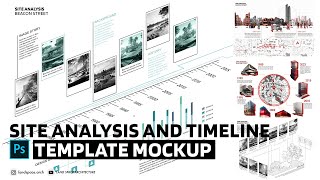 PSD Architecture Site Analysis and Timeline Template Mockup [upl. by Eddina]