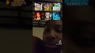 6 possible Conq haki users challenge anime naruto db bulma dbz dbgt onepiece shanks jjk [upl. by Ajan]