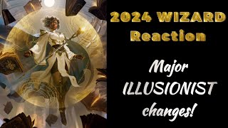 2024 Players Handbook The Wizard tasty subclass is now Illusionist DampD5e [upl. by Shantee]