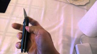 How to open and close a Kershaw Scallion knife [upl. by Roti]