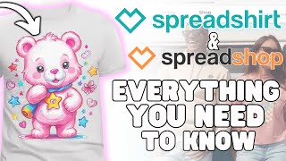 Whats Better Spreadshirt Vs Spreadshop Everything You Need to Know [upl. by Yrneh]