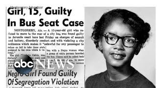 Civil rights pioneer Claudette Colvin honored for bus protest [upl. by Mikkanen]