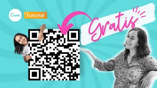 TUTORIAL CANVA  Cómo crear CÓDIGOS QR en Canva GRATIS ¡con sólo 1 clic [upl. by Imarej975]