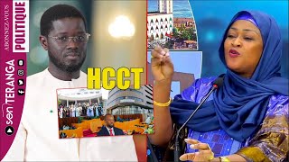 Dissolution HCCT quotsunu salaire depuis 6mois fayou gnouquot La soeur de Maimouna Bousso clash Diomaye [upl. by Lilybelle242]