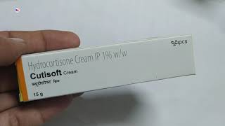 Cutisoft Cream  Hydrocortisone Cream  Cutisoft Cream Uses Benefits Review in Hindi [upl. by Assillem]