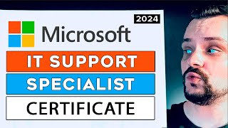 Microsoft IT Support Specialist Professional Certificate Review  2024 Coursera Review [upl. by Asserrac]