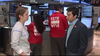 Interview With Shutterstock CEO Jon Oringer at NYSE [upl. by Jana]