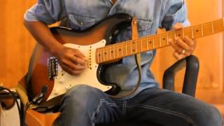 Demo Fender ST54 75 RV clean tone [upl. by Cordier192]