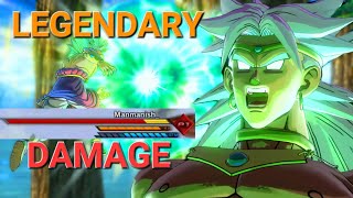 Super Saiyan Broly is a DAMAGE DEVIL when he TRANSFORMS  Dragon Ball Xenoverse 2 [upl. by Lapham]