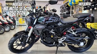 Nueva Mb Motos Sf501 r 250 2024😱  ¡La Nueva Moto que ya Vende Coppel🔥  Vale la Pena💯 [upl. by Scoville78]