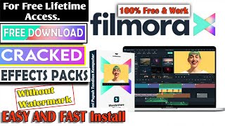 How to Wondershare Filmora X Full Version Free Download And Activate Lifetime  Latest Version [upl. by Repmek]