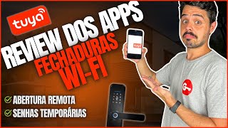 Review dos Aplicativos Fechaduras Wifi da Tuya MagentaIndica [upl. by Rehpinnej]