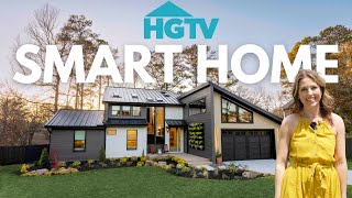 YOU Could WIN This Home 😱 Tour the 2024 HGTV SMART HOME with Me [upl. by Haraz467]