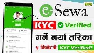 How To Create eSewa Account And Get KYC Verifiedकसरी eSewa खाता खोलने KYC प्रमाणित गर्नेesewa [upl. by Etak]