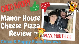 Chico amp Poppy do the Manor House Cheese Pizza Review [upl. by Oileve]