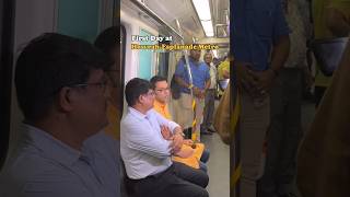 Indias First Underwater Metro 🚇  trending kolkata youtubeshorts reels viral metro [upl. by Thissa]