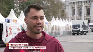 Vienna City Marathon 2023  ORF Wien Heute 21042023 [upl. by Michaeline]