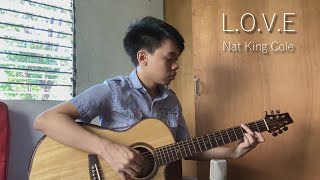 LOVE  Nat King Cole Fingerstyle [upl. by Leahicm]