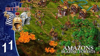 The Settlers 3  Amazons  Blazing Forests [upl. by Hinze425]