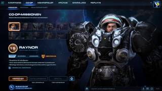 SC2 Coop RaynorAbathur  Bedrohung auf Korhal [upl. by Ratib]