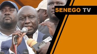 Discours de Idrissa Seck au meeting au meeting de Manko Taxawou Sénégal [upl. by Alrrats]