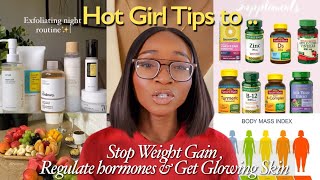 WHY YOUR SKIN IS NOT GLOWING   How to Stop hormonal imbalance Weight Gain amp Poor Hygiene [upl. by Hadley239]