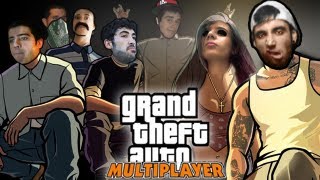 Como jugar al GTA ONLINE  Mangelrogel Maximus3 SrCheeto AuronPlay DifferentHeaven [upl. by Violetta]