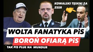 NAWAŁA FANATYKA PiS – ŚWIĘTOSZEK KOWALSKI❗BOROŃ OFIARĄ ZEMSTY SZYMCZYKA I TAK PiS PLUŁ NA POLICJĘ [upl. by Llewellyn]